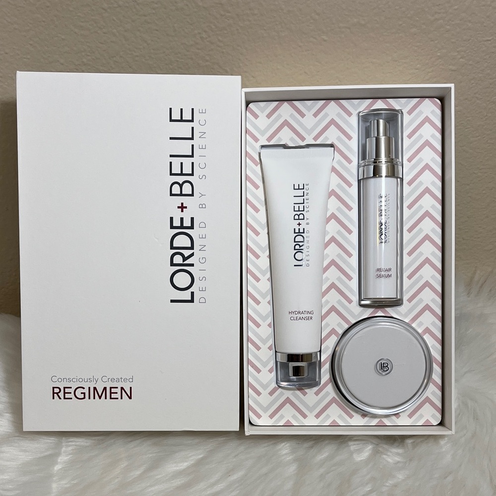 New in Box Lorde + Belle Skincare Regimen